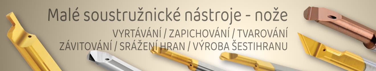 Malé nástroje - malé soustružnické nože