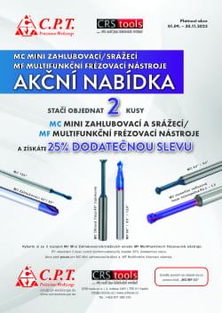 Akční nabídka CPT - Multifunkční frézy MF a MC - 09-11-2023