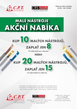 Akční nabídka CPT - Malé nástroje kup 10-20 zaplať 8-15 - 30-11-2024