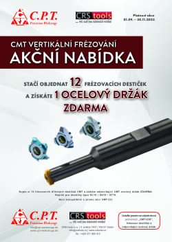 Akční nabídka CPT - CMT ocelový držák zdarma - 09-11-2023
